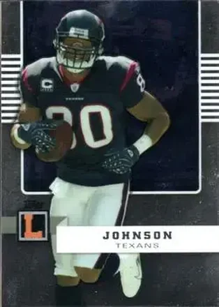 2008 Topps Letterman #37 - Andre Johnson - Houston Texans