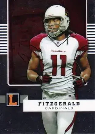 2008 Topps Letterman #38 - Larry Fitzgerald - Arizona Cardinals