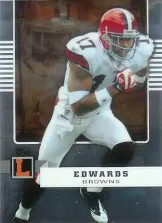2008 Topps Letterman #39 - Braylon Edwards - Cleveland Browns