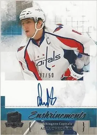 2010-11 Upper Deck The Cup - Enshrinements #CE-AO - Alex Ovechkin - Washington Capitals
