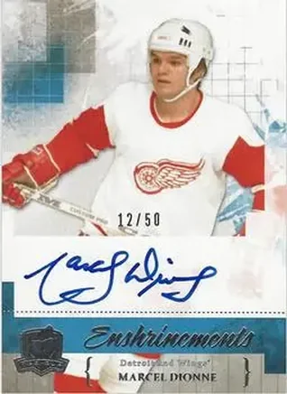 2010-11 Upper Deck The Cup - Enshrinements #CE-DI - Marcel Dionne - Detroit Red Wings