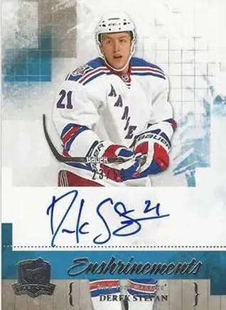 2010-11 Upper Deck The Cup - Enshrinements #CE-DS - Derek Stepan - New York Rangers