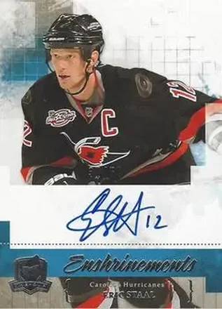 2010-11 Upper Deck The Cup - Enshrinements #CE-ES - Eric Staal - Carolina Hurricanes