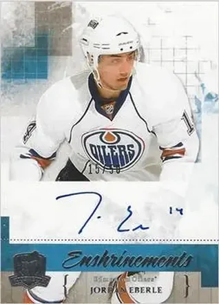 2010-11 Upper Deck The Cup - Enshrinements #CE-JE - Jordan Eberle - Edmonton Oilers