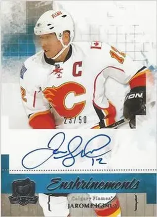 2010-11 Upper Deck The Cup - Enshrinements #CE-JI - Jarome Iginla - Calgary Flames