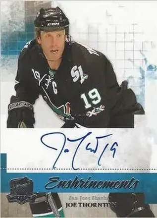2010-11 Upper Deck The Cup - Enshrinements #CE-JO - Joe Thornton - San Jose Sharks
