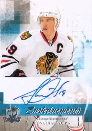 2010-11 Upper Deck The Cup - Enshrinements #CE-JT - Jonathan Toews - Chicago Blackhawks