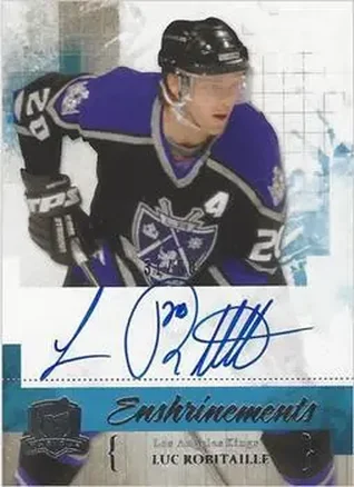 2010-11 Upper Deck The Cup - Enshrinements #CE-LR - Luc Robitaille - Los Angeles Kings