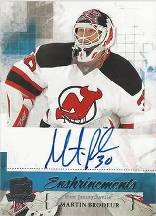 2010-11 Upper Deck The Cup - Enshrinements #CE-MB - Martin Brodeur - New Jersey Devils