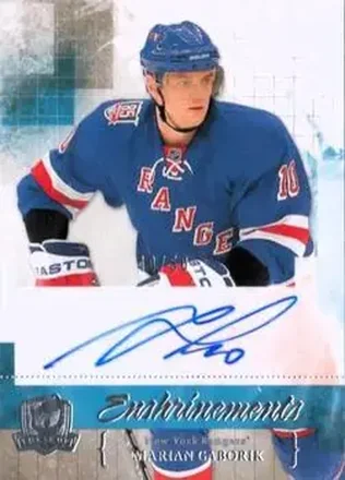2010-11 Upper Deck The Cup - Enshrinements #CE-MG - Marian Gaborik - New York Rangers