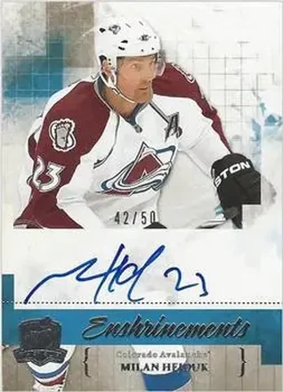 2010-11 Upper Deck The Cup - Enshrinements #CE-MH - Milan Hejduk - Colorado Avalanche