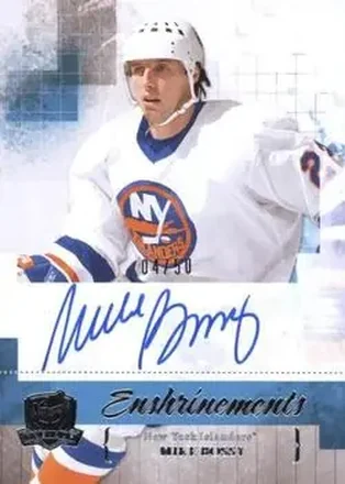 2010-11 Upper Deck The Cup - Enshrinements #CE-MI - Mike Bossy - New York Islanders