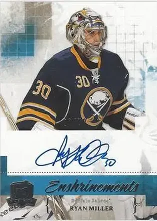 2010-11 Upper Deck The Cup - Enshrinements #CE-RM - Ryan Miller - Buffalo Sabres
