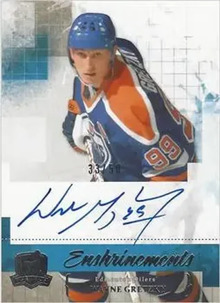 2010-11 Upper Deck The Cup - Enshrinements #CE-WG - Wayne Gretzky - Edmonton Oilers