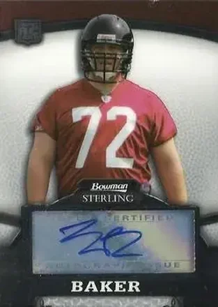 2008 Bowman Sterling #109 - Sam Baker - Atlanta Falcons