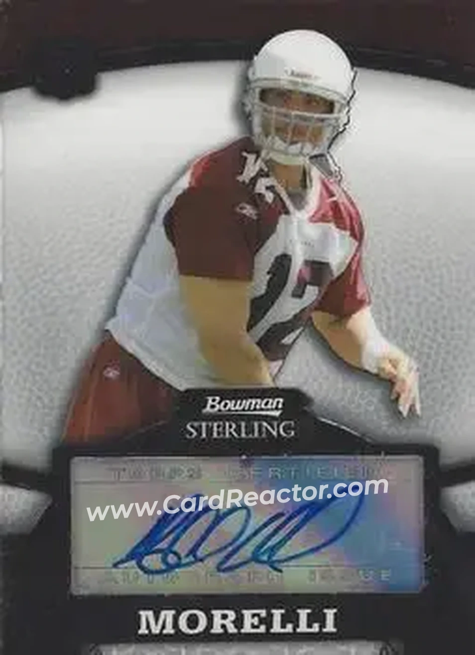 2008 Bowman Sterling #116 - Anthony Morelli - Arizona Cardinals - Front