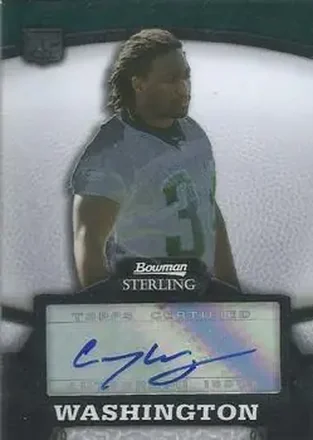 2008 Bowman Sterling #126 - Chauncey Washington - Jacksonville Jaguars