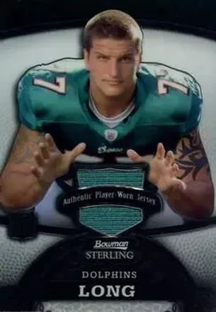 2008 Bowman Sterling #142a - Jake Long - Miami Dolphins