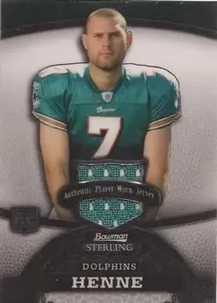 2008 Bowman Sterling #147a - Chad Henne - Miami Dolphins