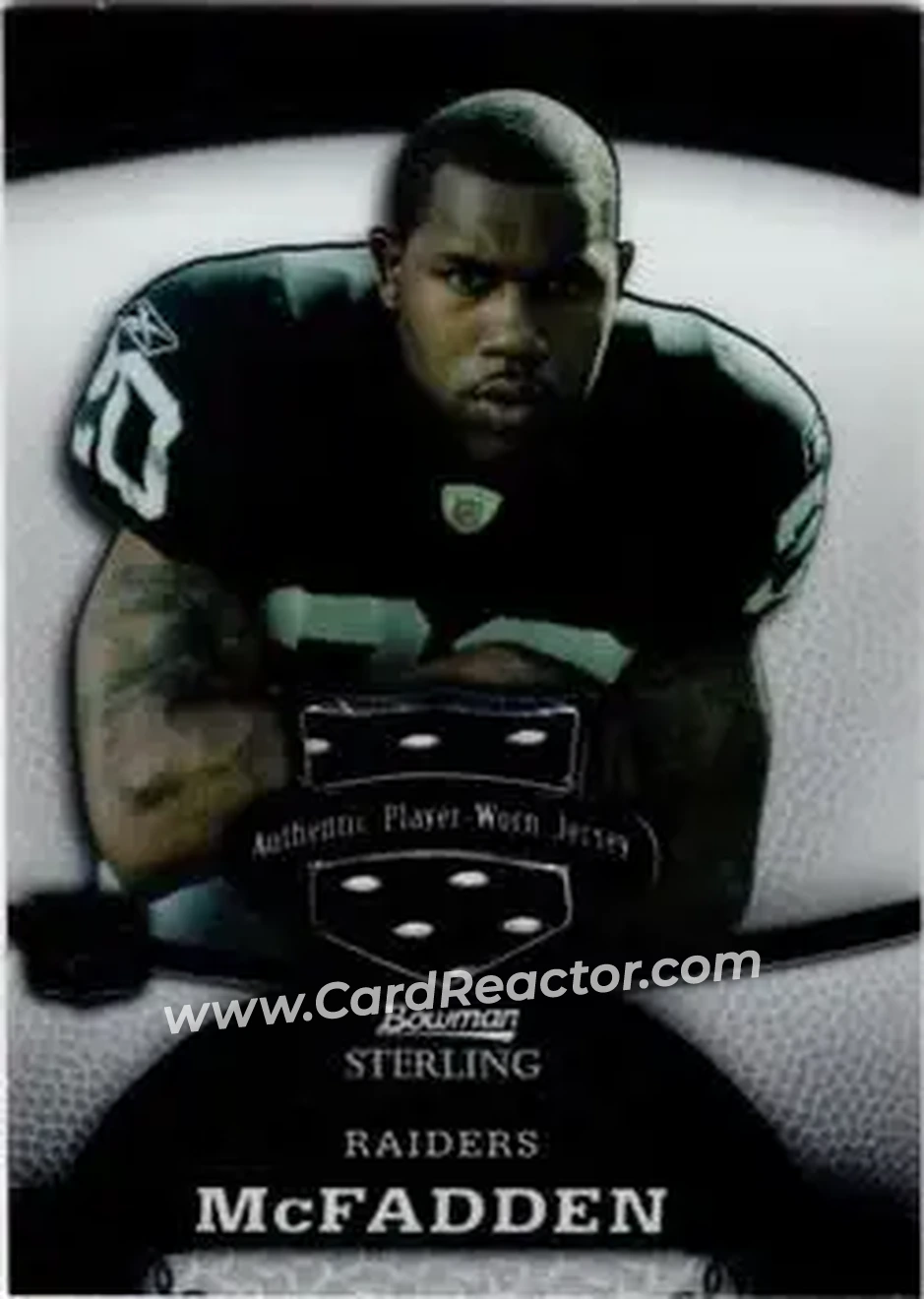 2008 Bowman Sterling #151a - Darren McFadden - Oakland Raiders - Front