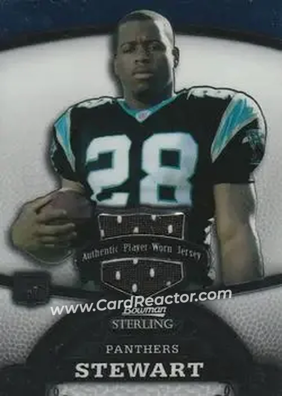 2008 Bowman Sterling #155a - Jonathan Stewart - Carolina Panthers - Front