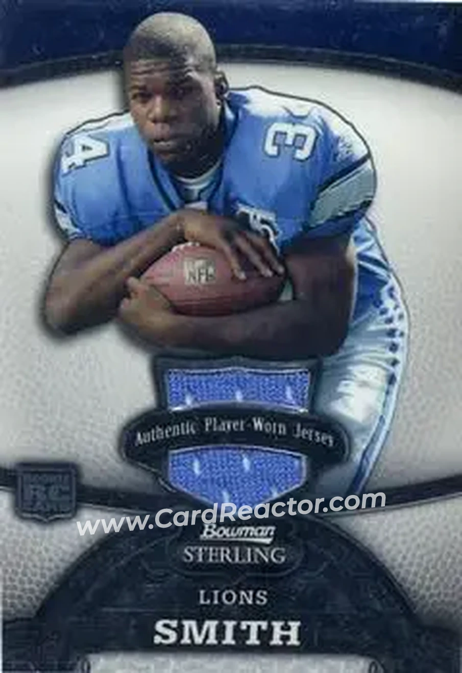 2008 Bowman Sterling #157a - Kevin Smith - Detroit Lions - Front