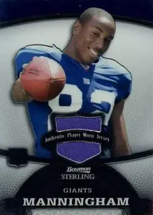 2008 Bowman Sterling #174 - Mario Manningham - New York Giants
