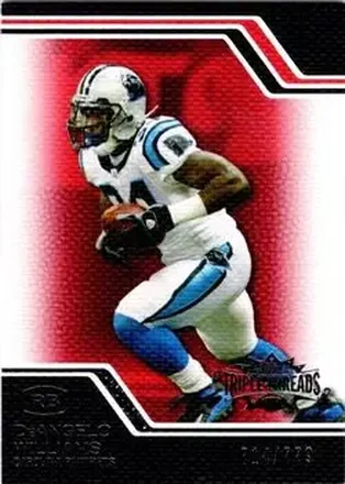 2008 Topps Triple Threads #50 - DeAngelo Williams - Carolina Panthers