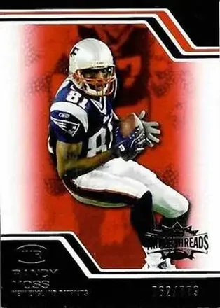 2008 Topps Triple Threads #54 - Randy Moss - New England Patriots