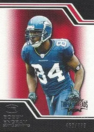 2008 Topps Triple Threads #66 - Bobby Engram - Seattle Seahawks