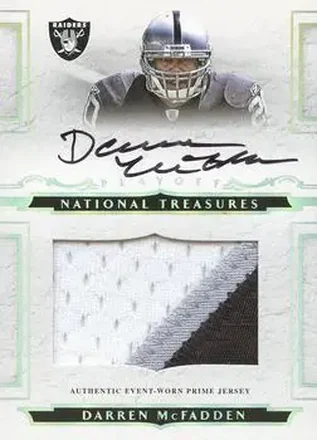 2008 Playoff National Treasures #101 - Darren McFadden - Oakland Raiders