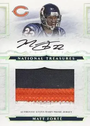 2008 Playoff National Treasures #106 - Matt Forte - Chicago Bears