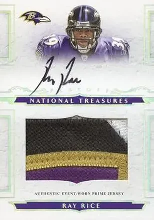 2008 Playoff National Treasures #107 - Ray Rice - Baltimore Ravens