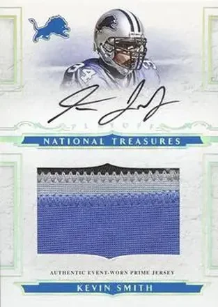 2008 Playoff National Treasures #108 - Kevin Smith - Detroit Lions