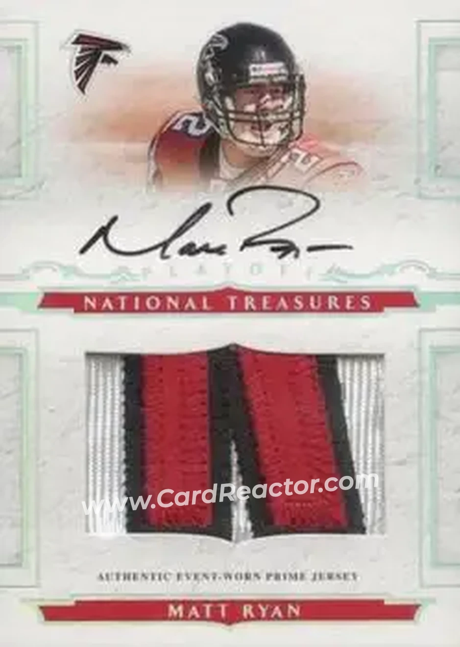 2008 Playoff National Treasures #111 - Matt Ryan - Atlanta Falcons