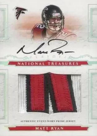 2008 Playoff National Treasures #111 - Matt Ryan - Atlanta Falcons