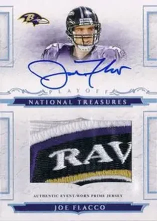 2008 Playoff National Treasures #112 - Joe Flacco - Baltimore Ravens