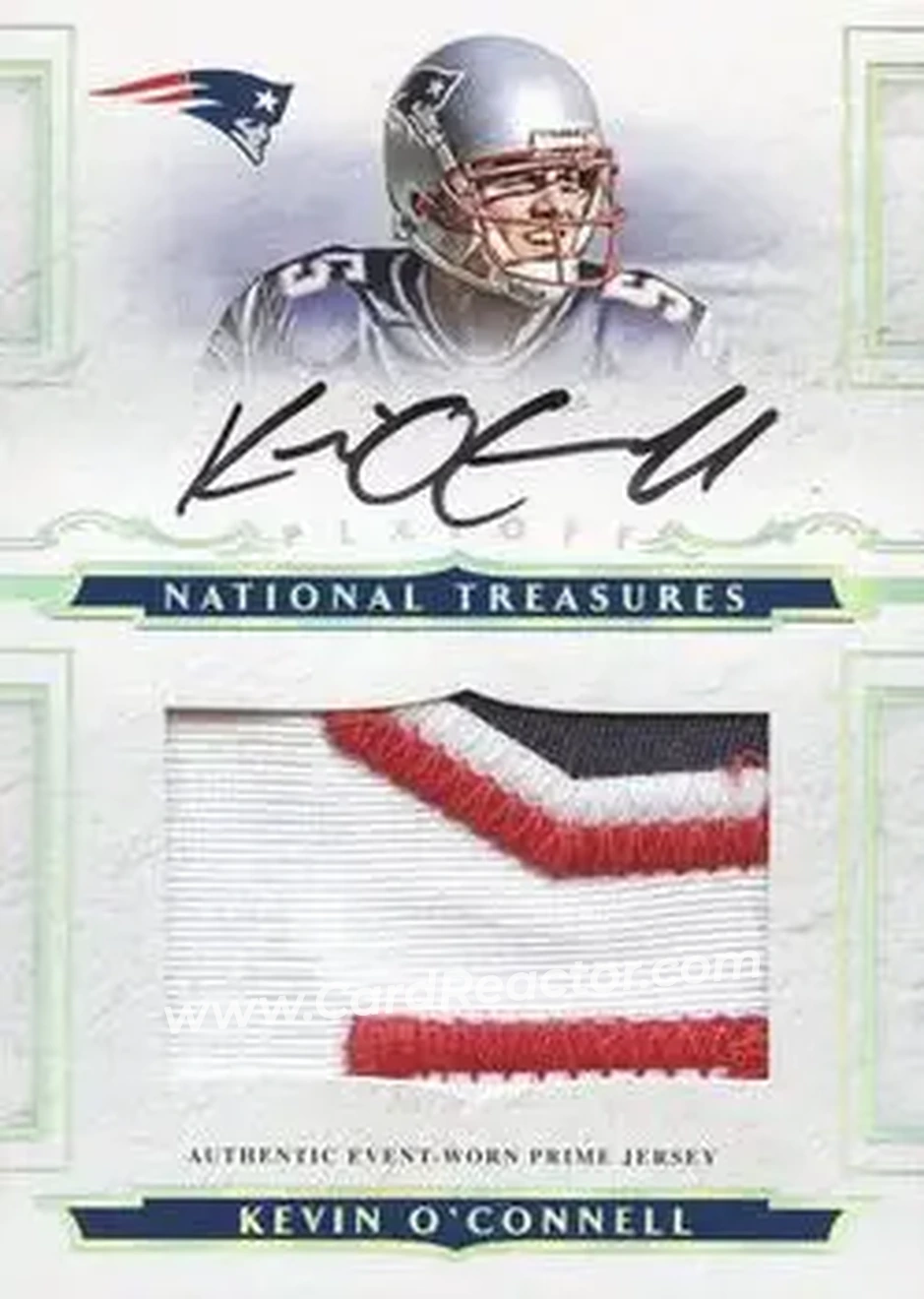 2008 Playoff National Treasures #115 - Kevin O'Connell - New England Patriots