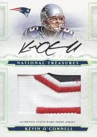 2008 Playoff National Treasures #115 - Kevin O'Connell - New England Patriots