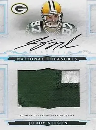 2008 Playoff National Treasures #120 - Jordy Nelson - Green Bay Packers