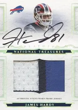 2008 Playoff National Treasures #121 - James Hardy - Buffalo Bills
