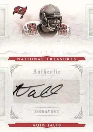 2008 Playoff National Treasures feature card