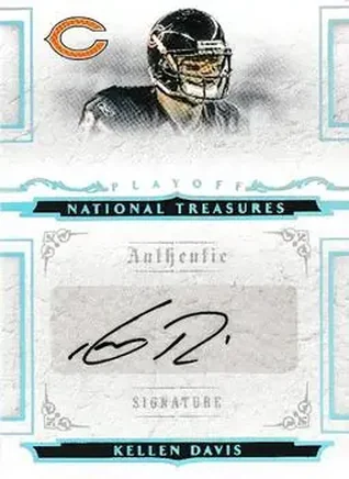 2008 Playoff National Treasures #169 - Kellen Davis - Chicago Bears