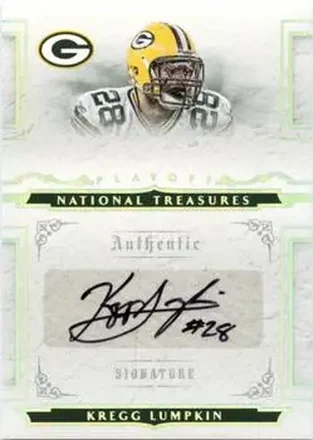2008 Playoff National Treasures feature card