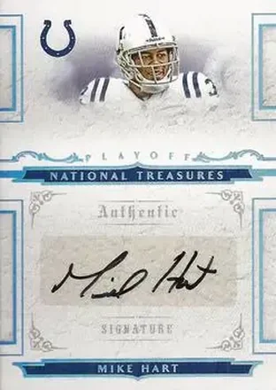 2008 Playoff National Treasures #183 - Mike Hart - Indianapolis Colts