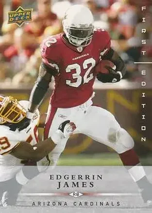 2008 Upper Deck First Edition #1 - Edgerrin James - Arizona Cardinals