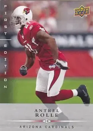 2008 Upper Deck First Edition #5 - Antrel Rolle - Arizona Cardinals