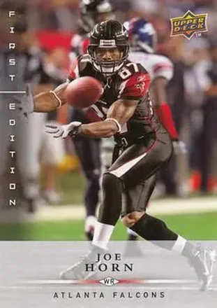 2008 Upper Deck First Edition #6 - Joe Horn - Atlanta Falcons