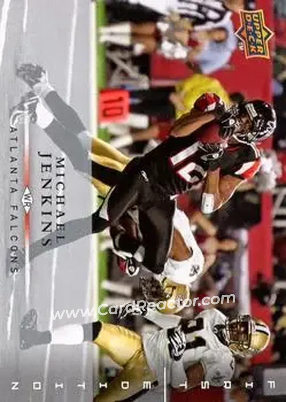 2008 Upper Deck First Edition #9 - Michael Jenkins - Atlanta Falcons - Front