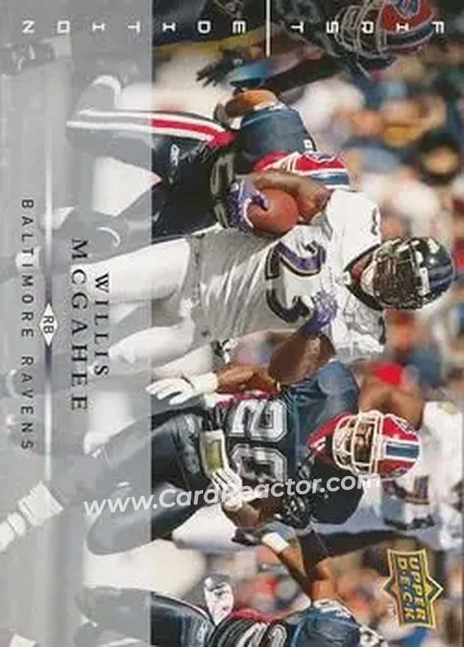 2008 Upper Deck First Edition #11 - Willis McGahee - Baltimore Ravens - Front